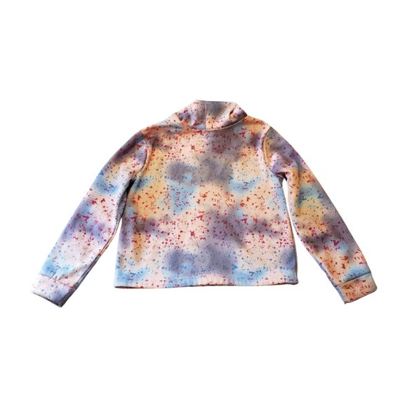 CONVERSE All-Over Print Cropped Pullover Hoodie - Picture 6 of 11
